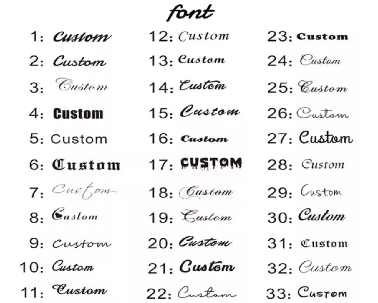 Cali Girl Custom Hoops