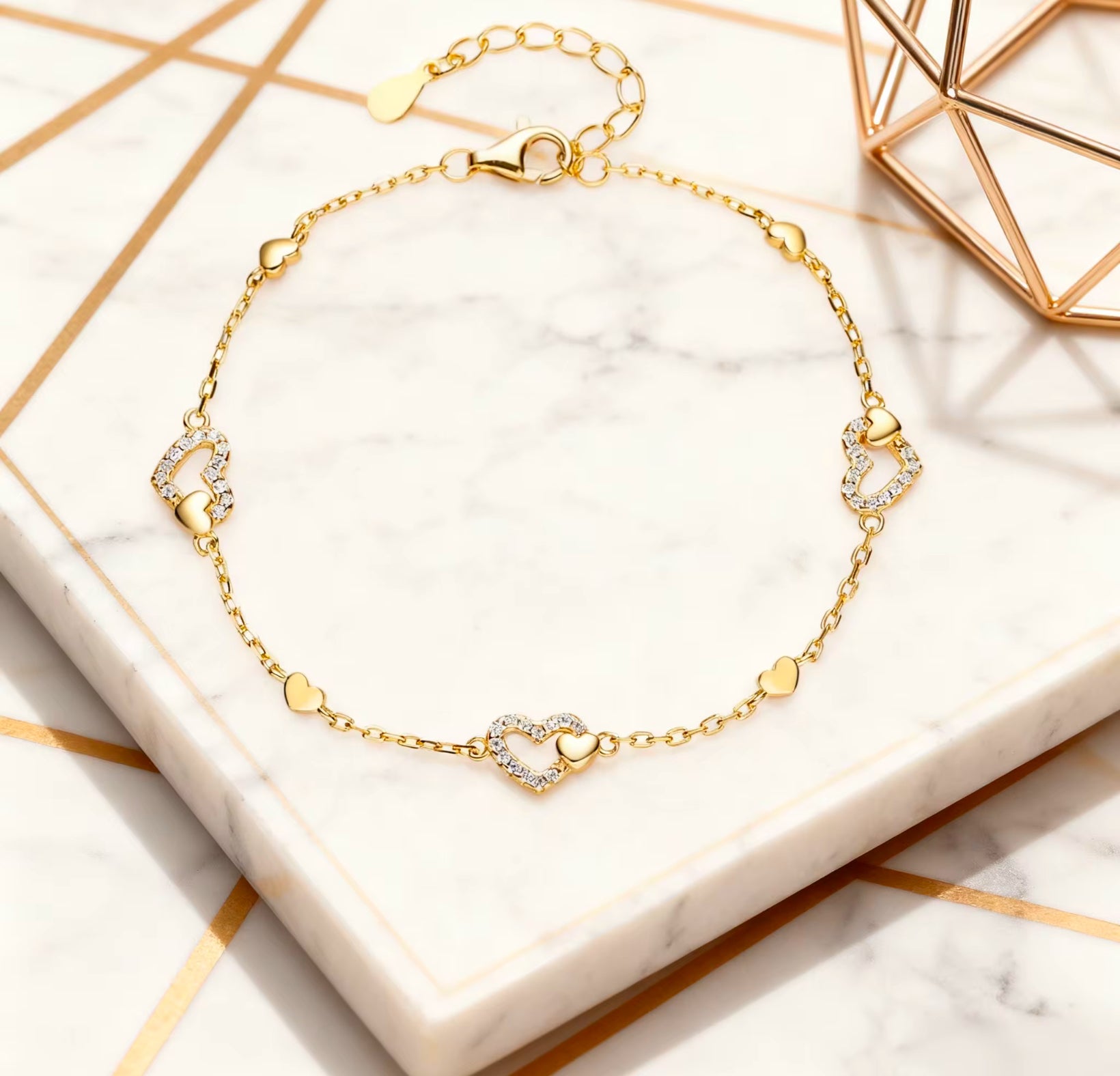 Heart Drop bracelet - $29.99