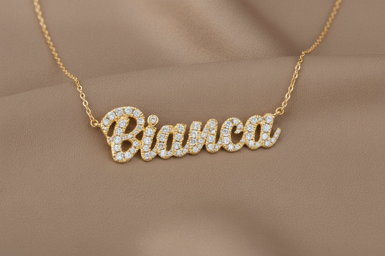 Custom Diamond Necklace - $49.99