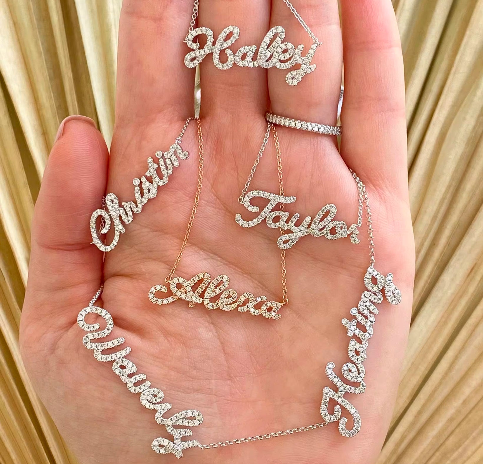 Custom Diamond Necklace - $49.99