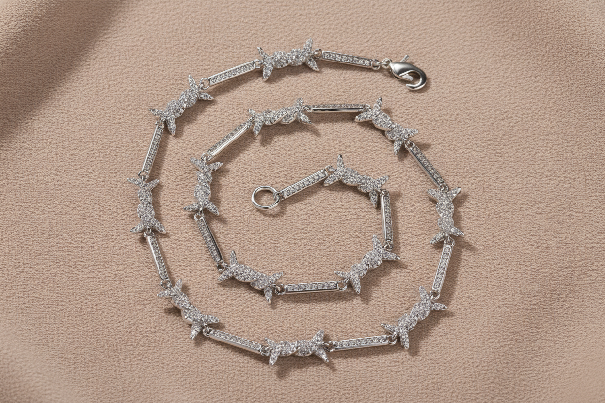 Sticks and Stones Mens Necklace