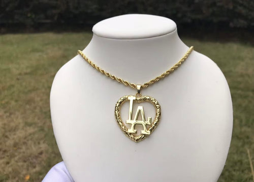 Cali Has My Heart Pendant Necklace