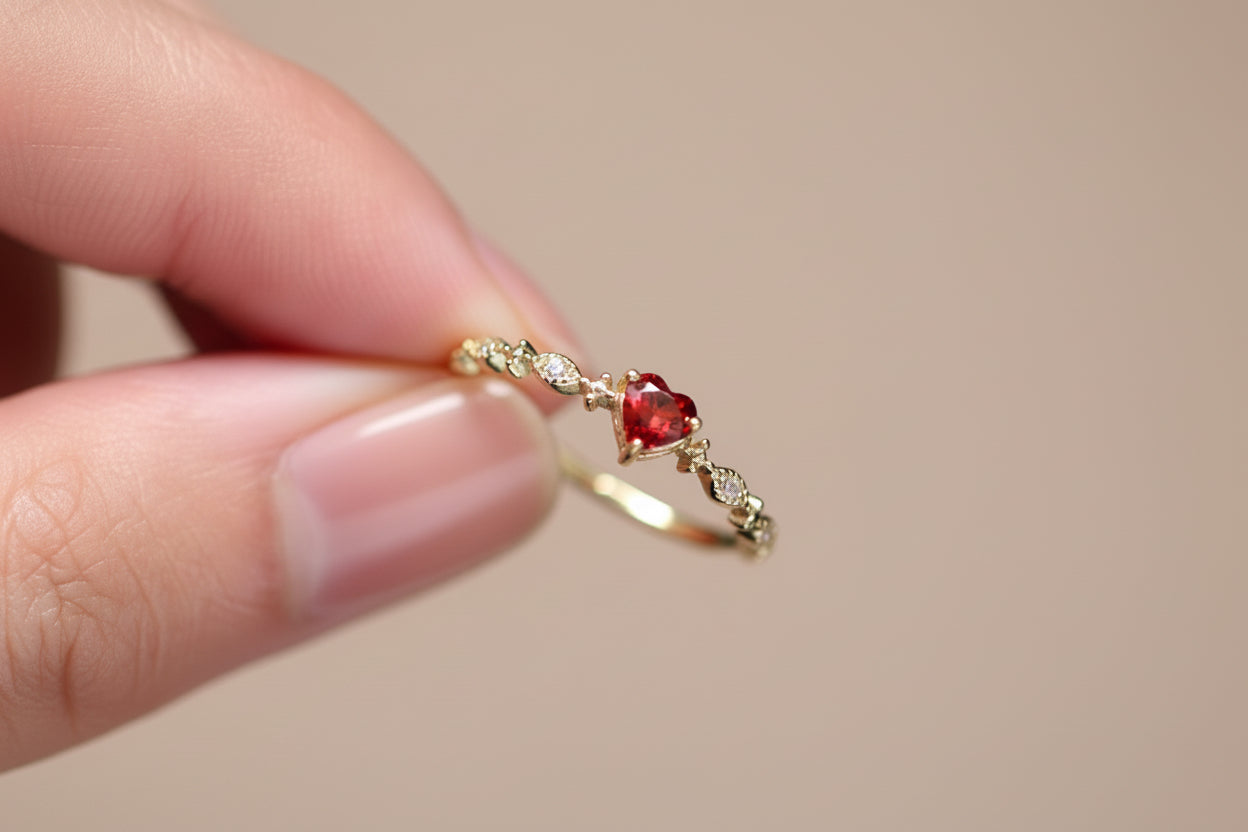 Ruby Red Ring - $19.99