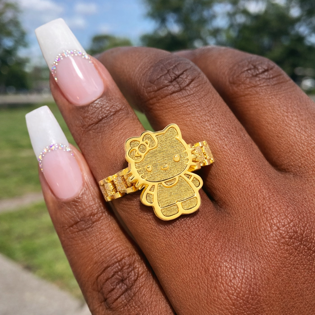 Hello Calli Cuban Ring - $29.99